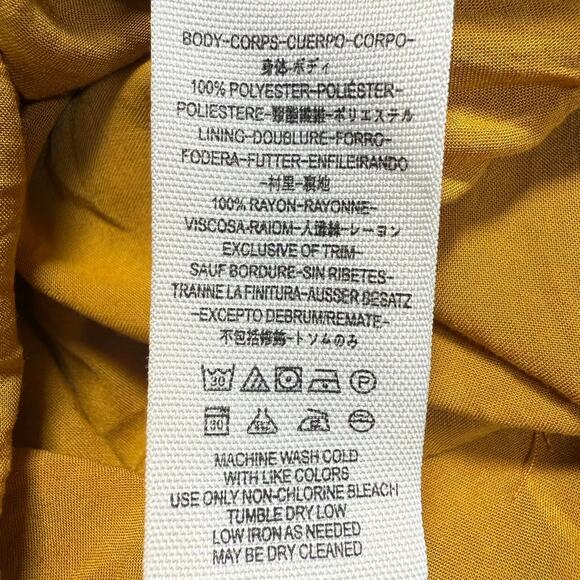 Free People Morning Light Floral Mini Dress Women’s XS Yellow Boho - Picture 6 of 13